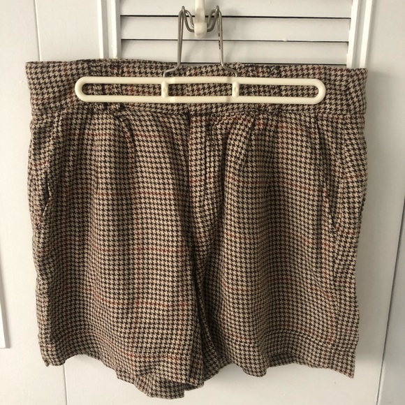 Free People Houndstooth Shorts - Picture 1 of 3